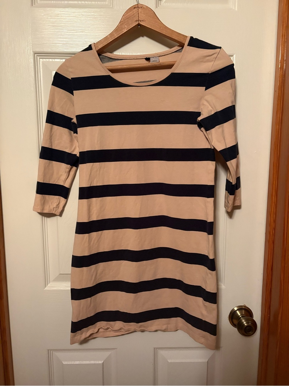H&M Striped T-Shirt Dress Adult Small